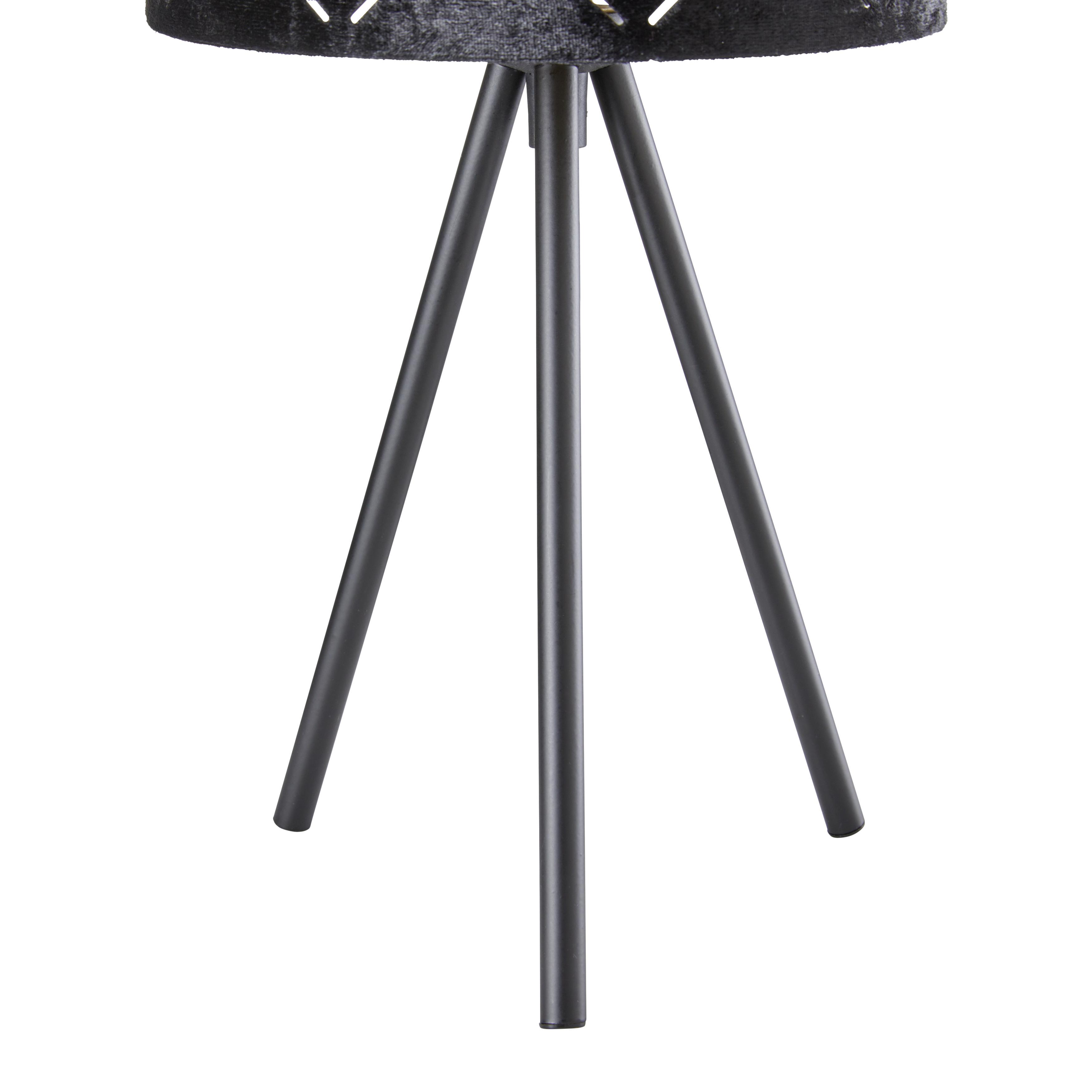 BORDSLAMPA EVELYN - svart, Lifestyle, metall (17/35cm) - Mömax