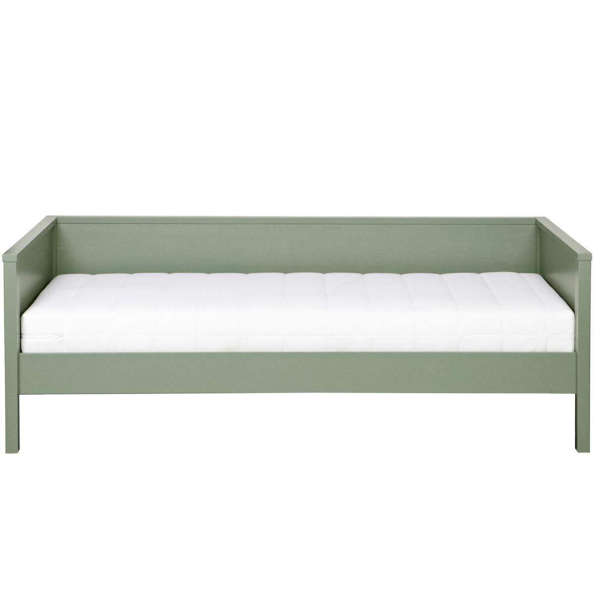 Bett Nikki Grün ca. 90x200 cm - Jadegrün, Basics, Holz (90/200cm) - MID.YOU