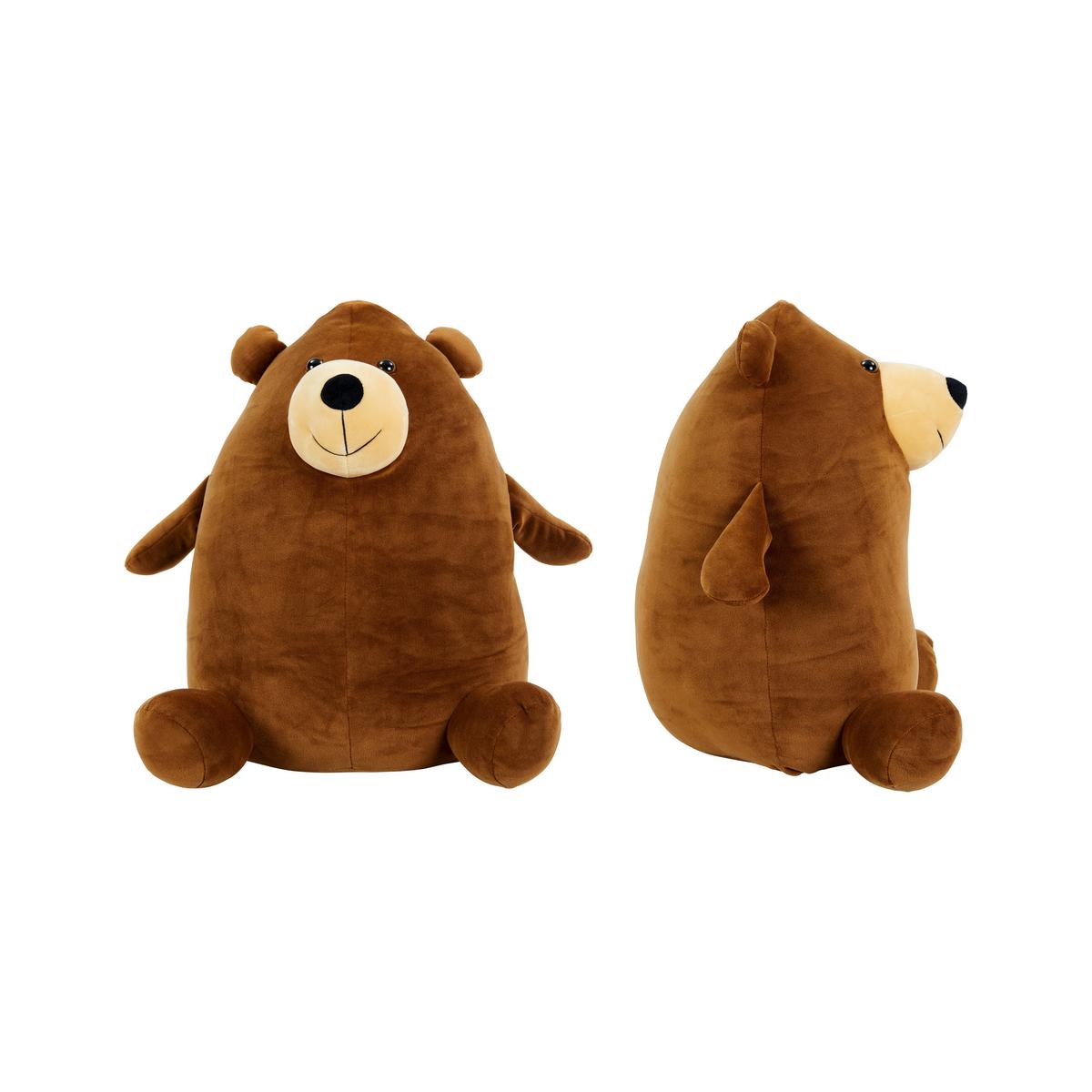 Plüssállat Fluffy - barna, Modern, textil (18/42cm) - Bessagi Kids