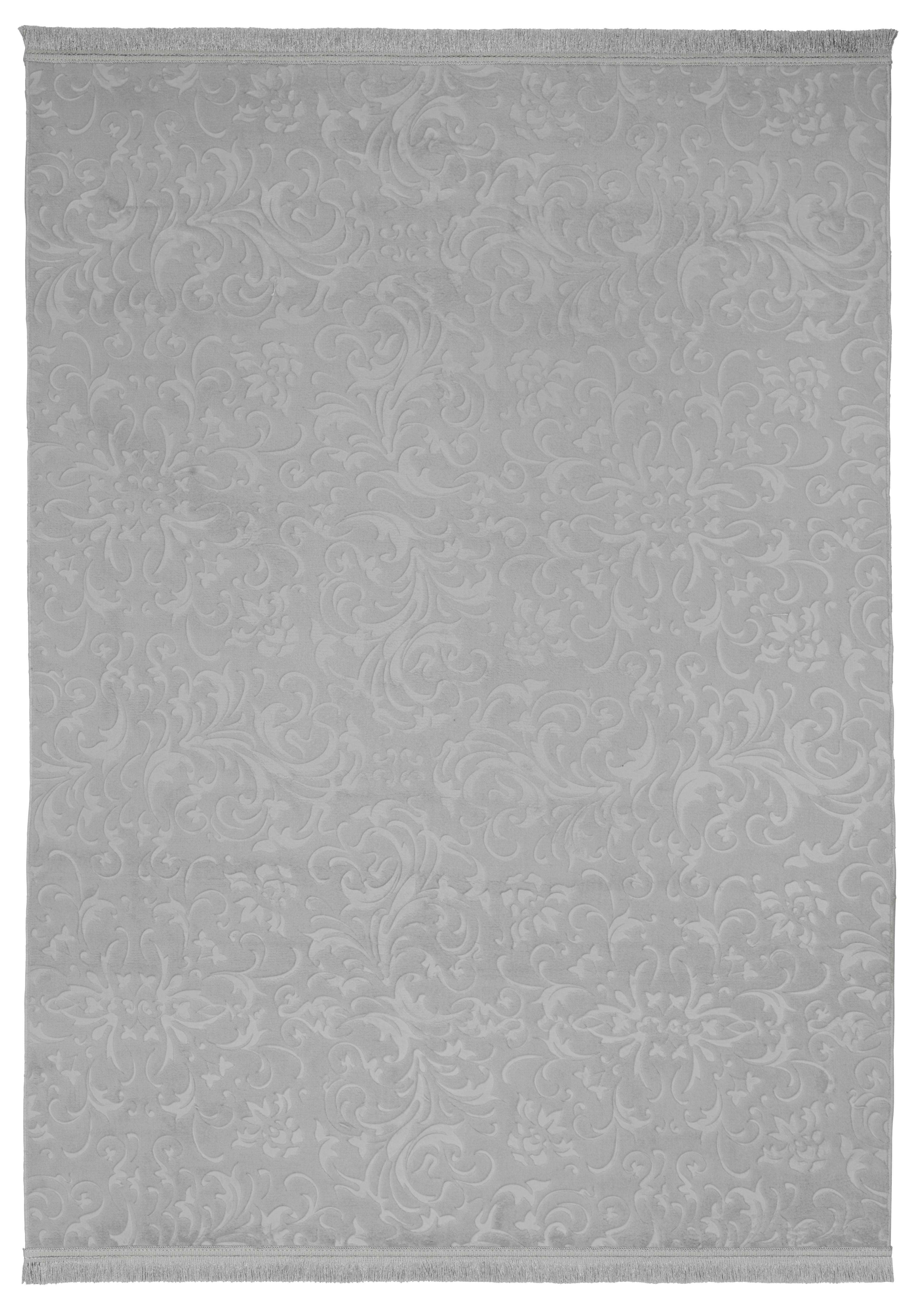 Webteppich Daphne 1 in Grau ca. 80x140cm - Grau, Modern, Textil (80cm) - Modern Living