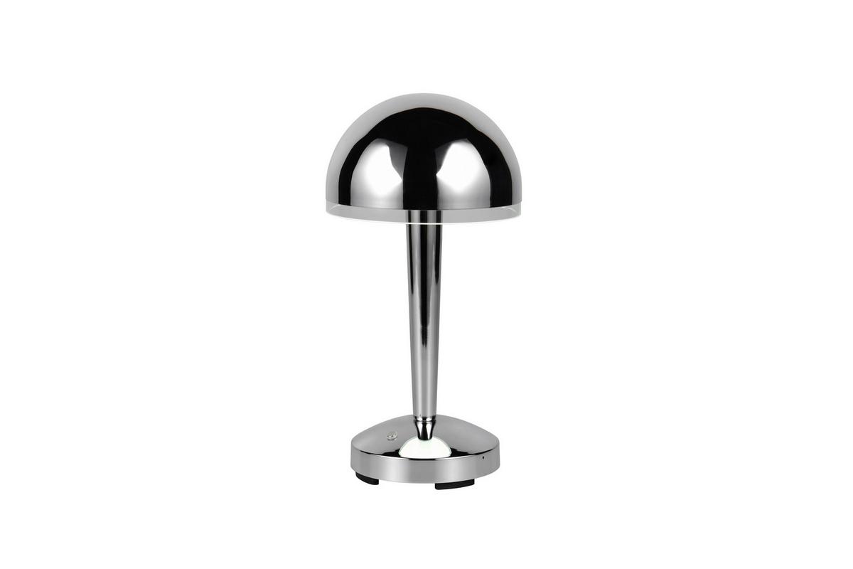 LAMPA STOŁOWA LED R54541106 - przezroczysty/kolor chromowy, Modern, tworzywo sztuczne/metal (15,4/29,5cm)