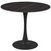 MATBORD PANTHER 2 - svart, Modern, metall/keramik (90/76cm) - Mömax