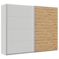 DULAP USI CULISANTE FELDKIRCH - gri deschis/stejar Artisan, Modern, material pe bază de lemn (271/210/62cm)