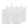 Sveča Lia - 4-delni Set - bela, Moderno (4/5,5cm) - Mömax modern living