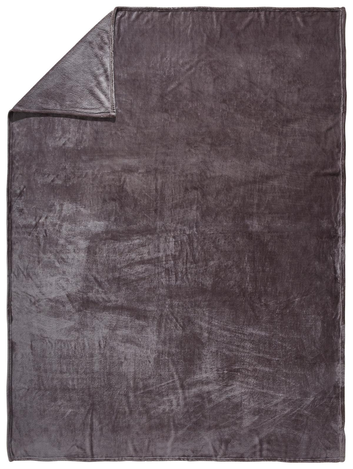 KOC DOMOWY LUNA - antracytowy, Konventionell, tkanina (140/190cm) - Novel