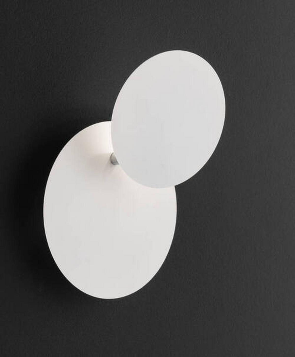 KINKIET LED 4048-108R - biały, Basics, tworzywo sztuczne/metal (18/6,5cm) - Wofi
