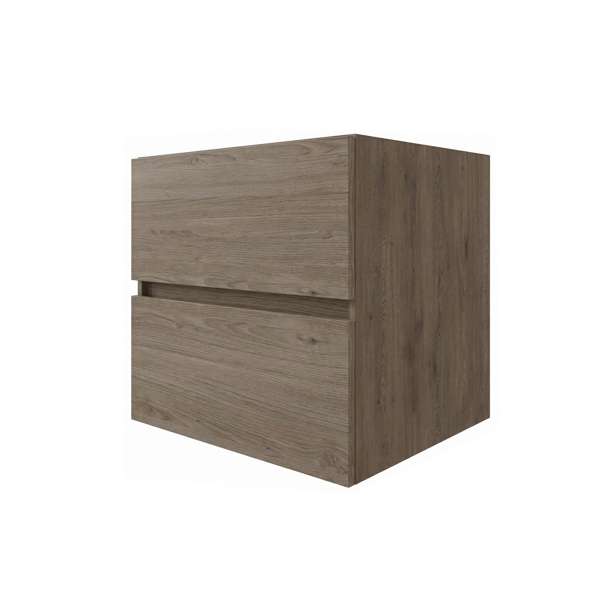 Element Ispod Umivaonika Easy - hrast sivi, Moderno, drvni materijal (60/51/46cm)