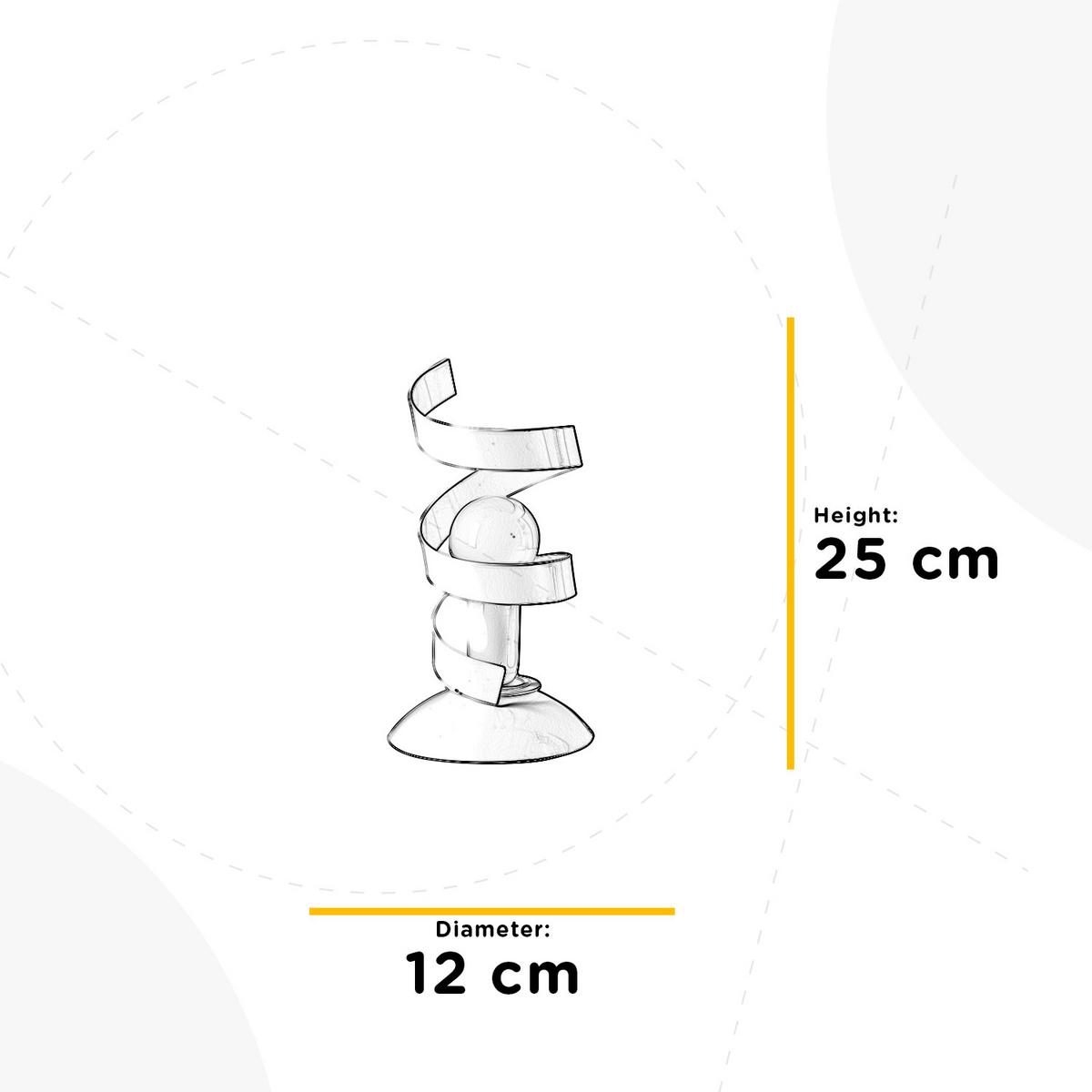 Tischleuchte Zoe Weiß max. 6 Watt - Weiß, Design, Metall (12/25cm)