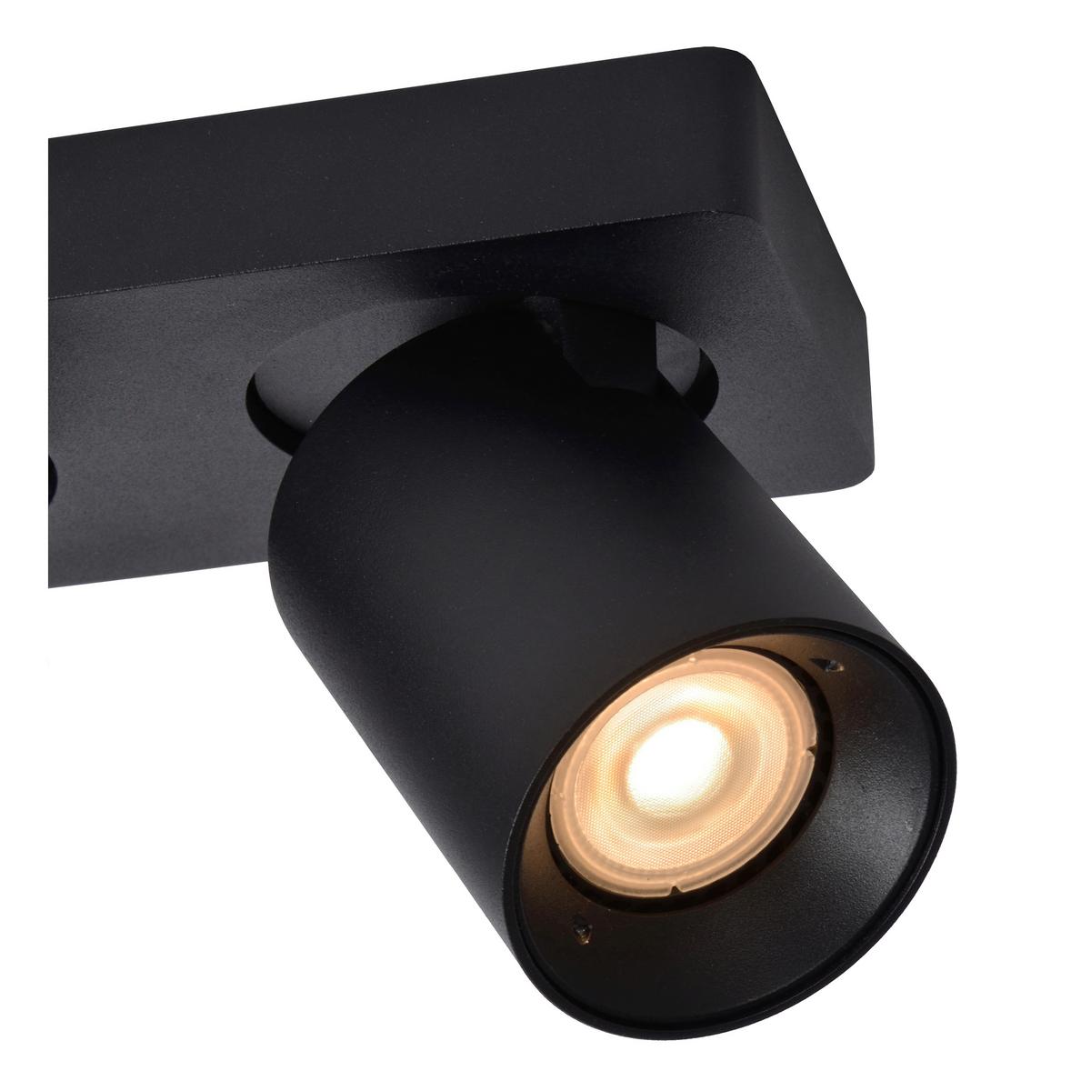 Led-strahler 09929/15/30 Nigel - Schwarz, Konventionell, Metall (30/10/11.5cm) - Lucide