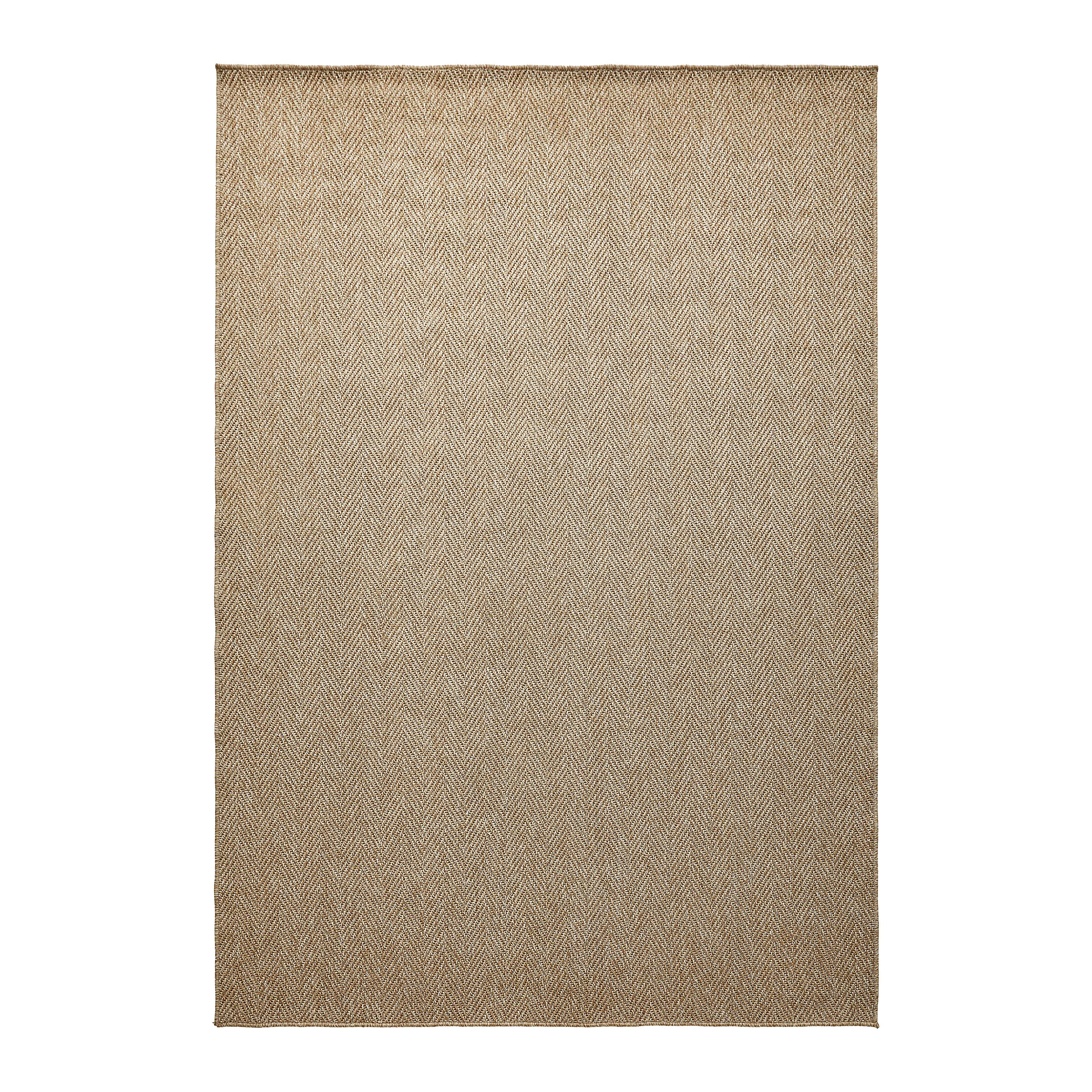 Flachwebteppich Finn Naturfarben ca. 160x230cm - Naturfarben, MODERN, Textil (160/230cm) - Mömax