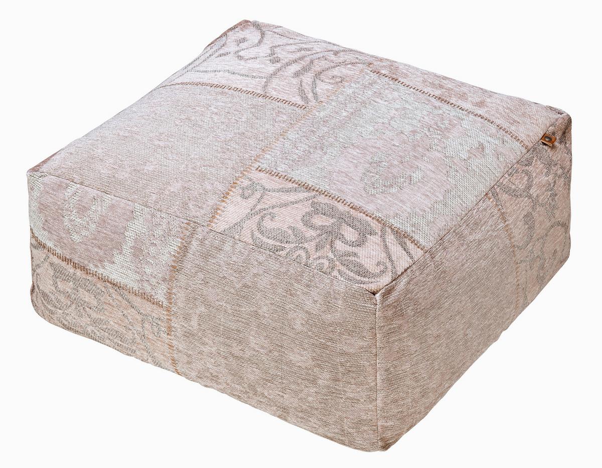 Tabure Iz Blaga Samra - roza, Moderno, tekstil (60/60/30cm) - Bessagi Home