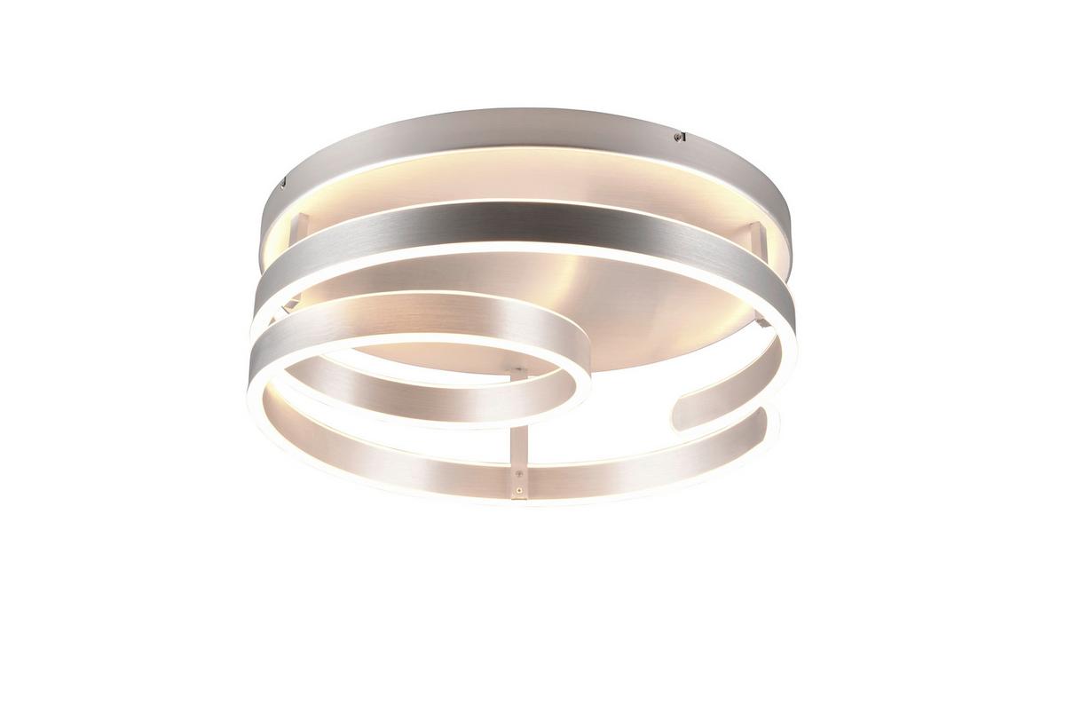 LAMPA SUFITOWA LED 644110105 MARNIE - kolor aluminiowy, Design, metal (55/21cm) - Trio Leuchten