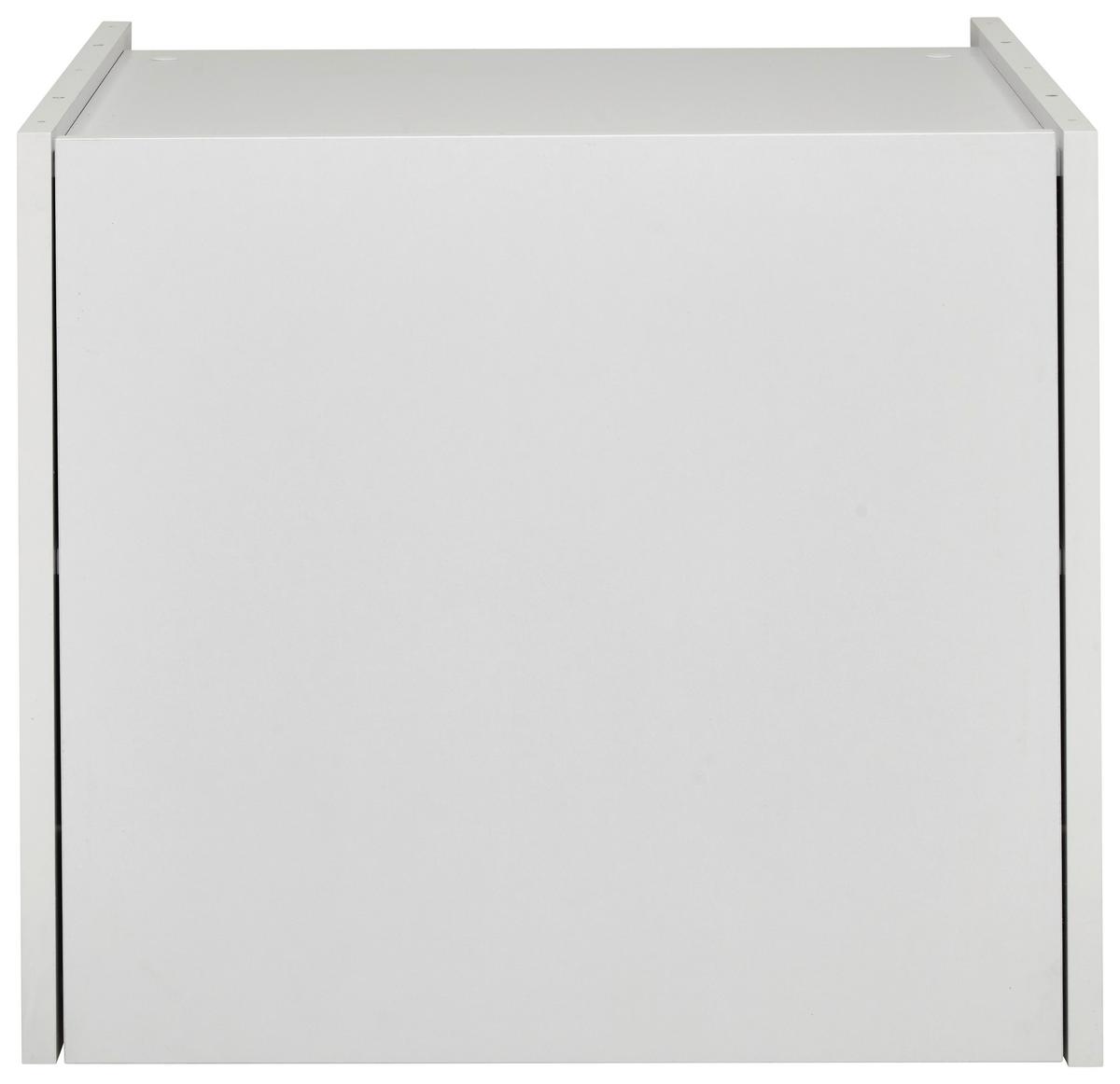 NADSTAWKA NA SZAFĘ LIV - biały, Basics, materiał drewnopochodny (67,5/58,2/67,5cm) - Xora