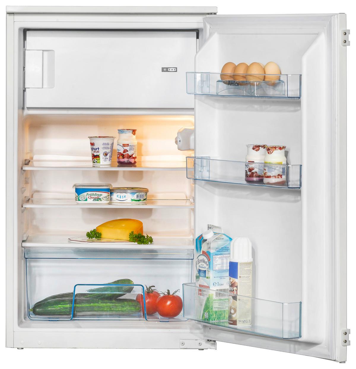 Kühlschrank klein mit Gefrierfach weiß