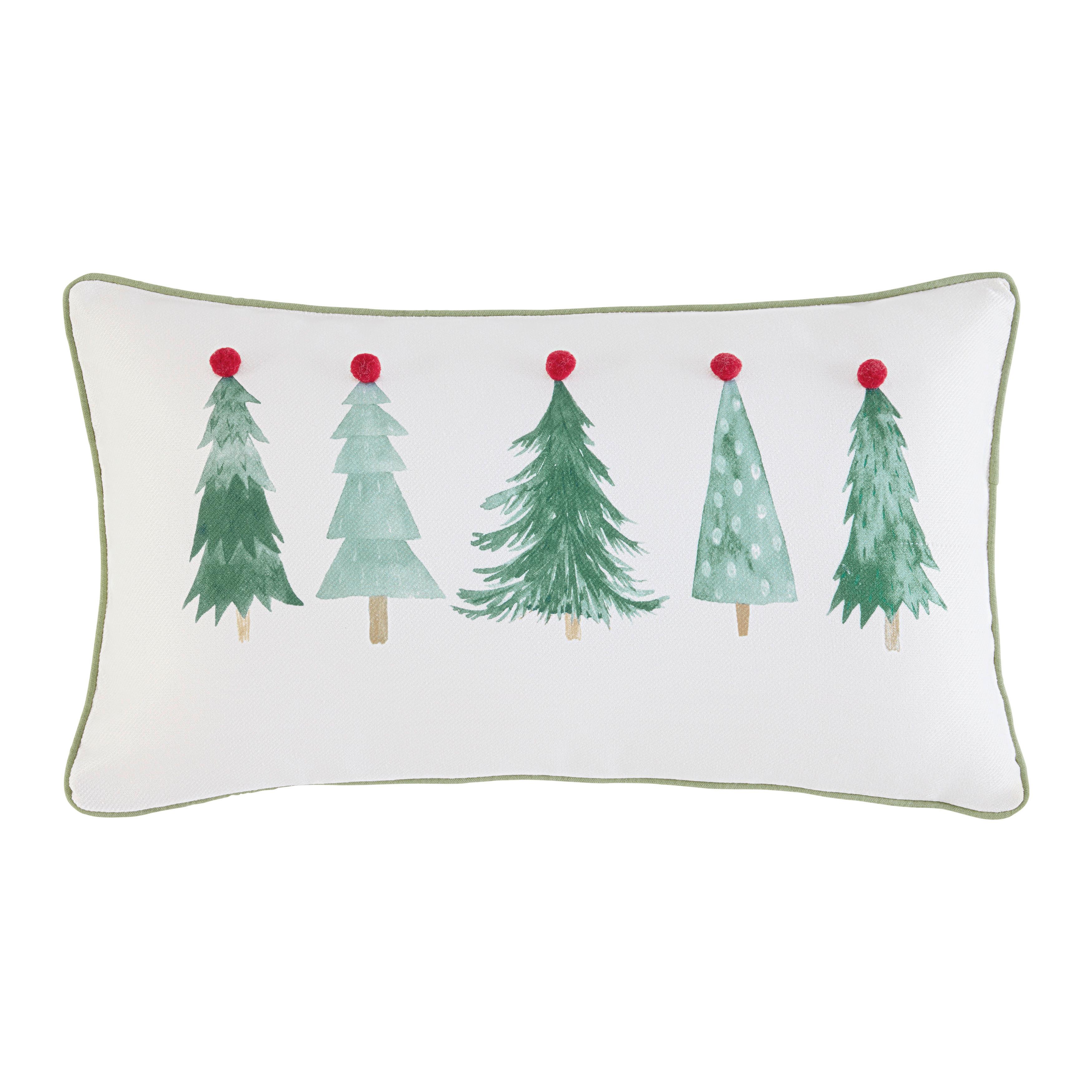 Zierkissen Carol Grün/Weiß ca. 30x50cm - Weiß/Grün, Textil/Metall (30/50/6cm) - Mömax