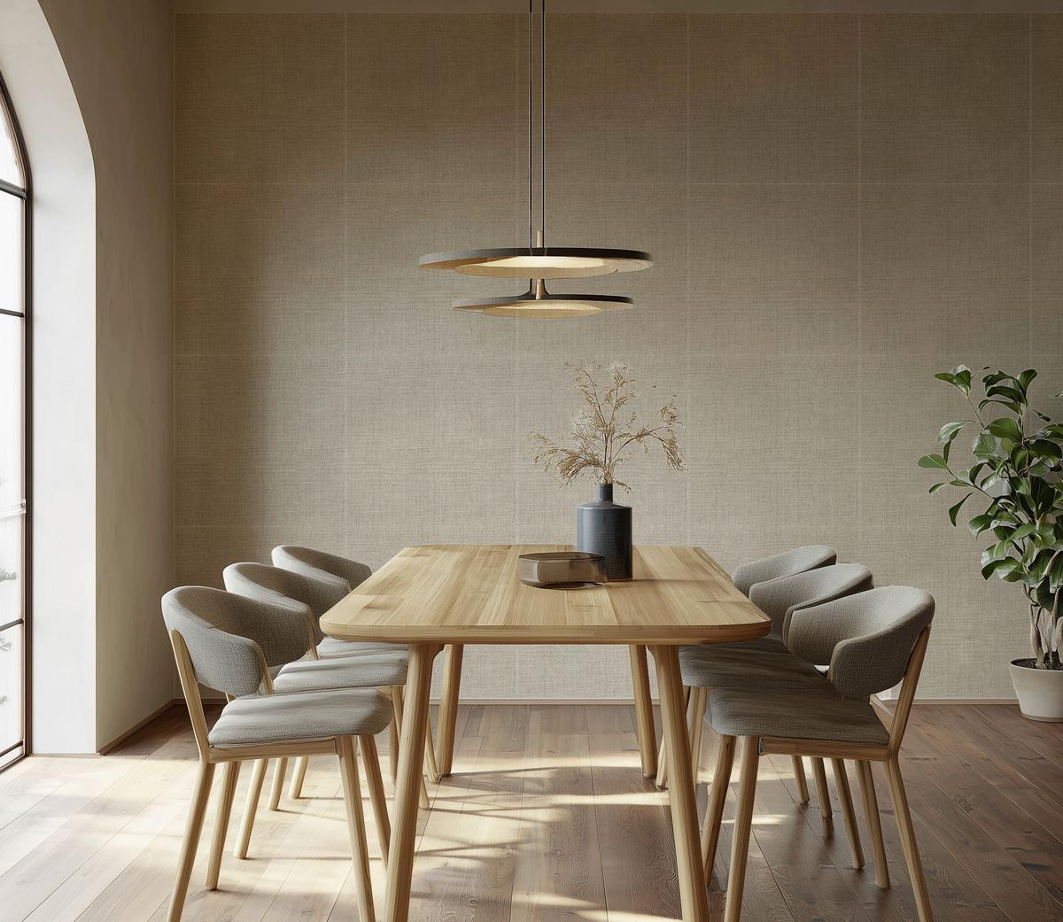 Akustikpaneel Transparent ca. 60x60cm - Transparent, Basics, Textil (60/60cm)