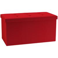 SITZBOX BOXAS - Rot, Basics, Holzwerkstoff/Kunststoff (76/38/38cm) - MID.YOU