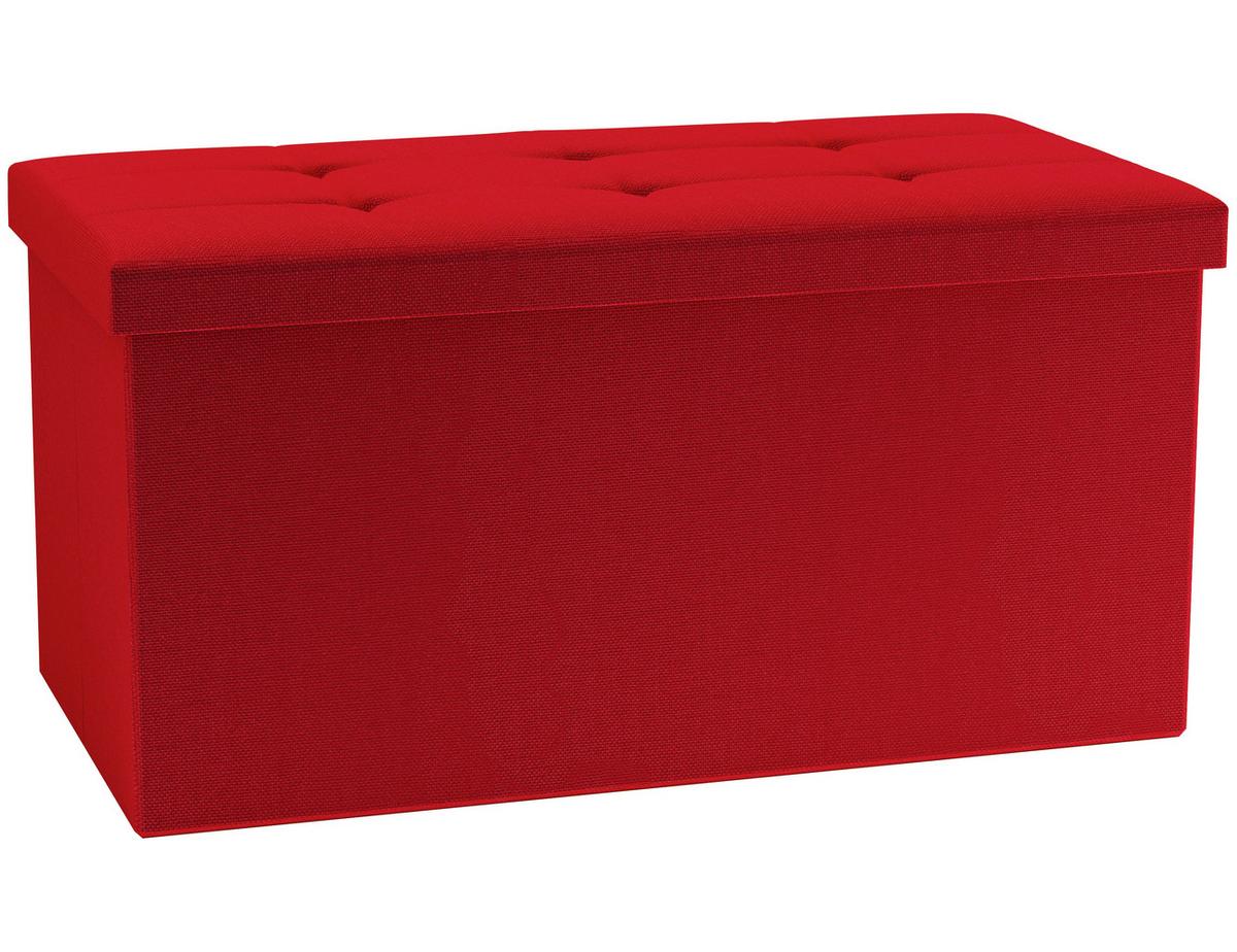 SITZBOX BOXAS - Rot, Basics, Holzwerkstoff/Kunststoff (76/38/38cm) - MID.YOU