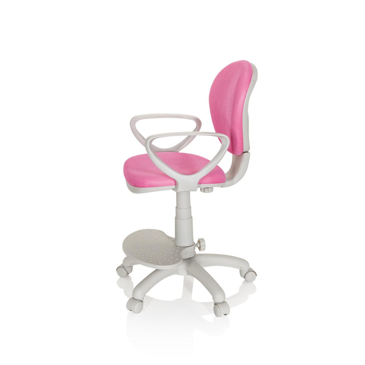 Otroški Vrtljivi Stol Colour, Roza, Siva - pink/siva, Basics, umetna masa (53/83-95/51cm) - MID.YOU