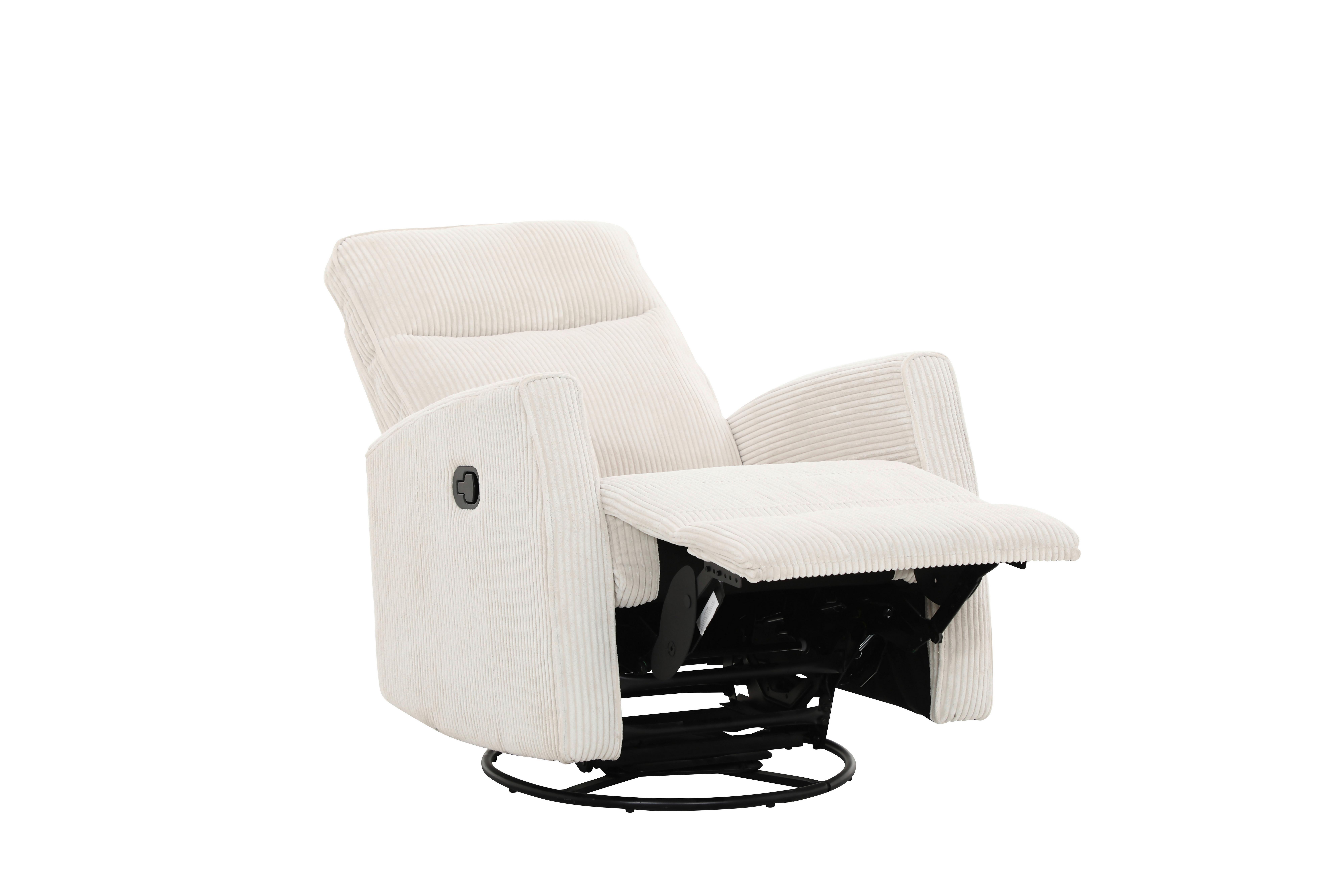 Relaxsessel Melinda in Beige - beige/svart, Modern, metall/trä (76/103/96cm) - Mömax