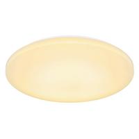 Plafonieră cu LED PROMI - alb/opal, Modern, plastic/metal (54/7cm) - Modern Living