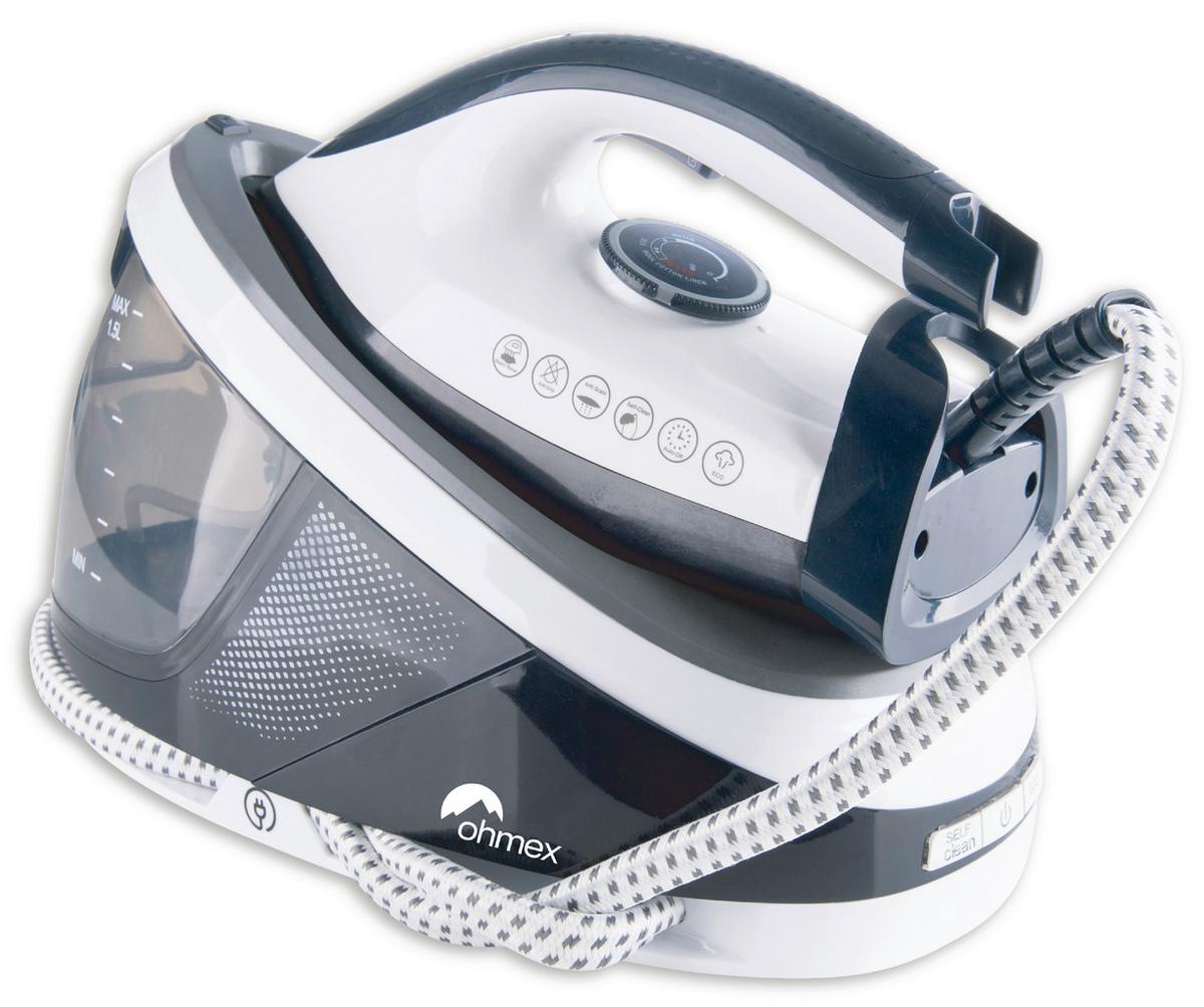 DAMPFBÜGELSTATION OHM-STI-7755 - Petrol, Kunststoff (37.6/19.7/24.6cm)