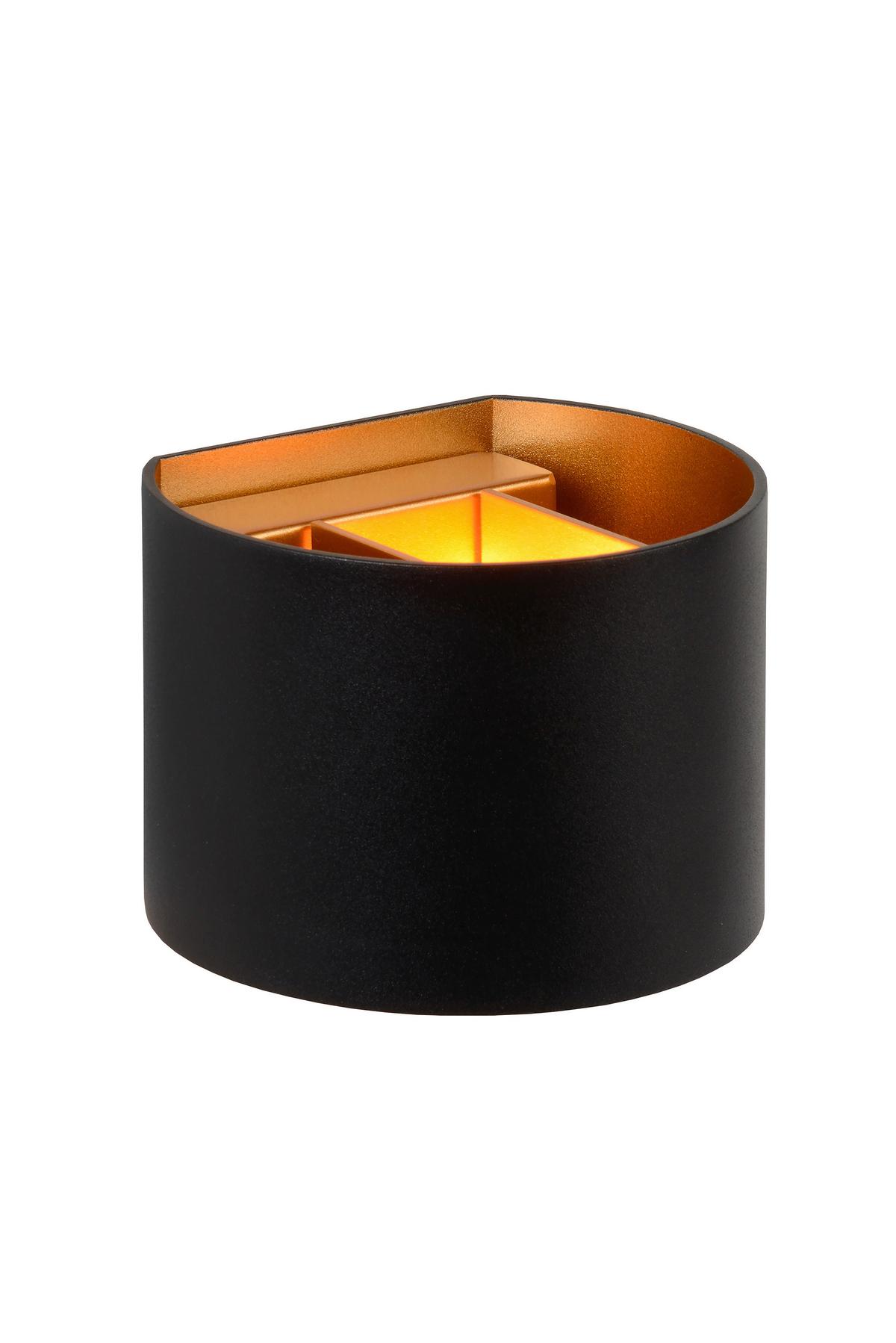 KINKIET LED 09218/04/30 XIO - czarny, Design, metal (11/13/9.7cm) - Lucide