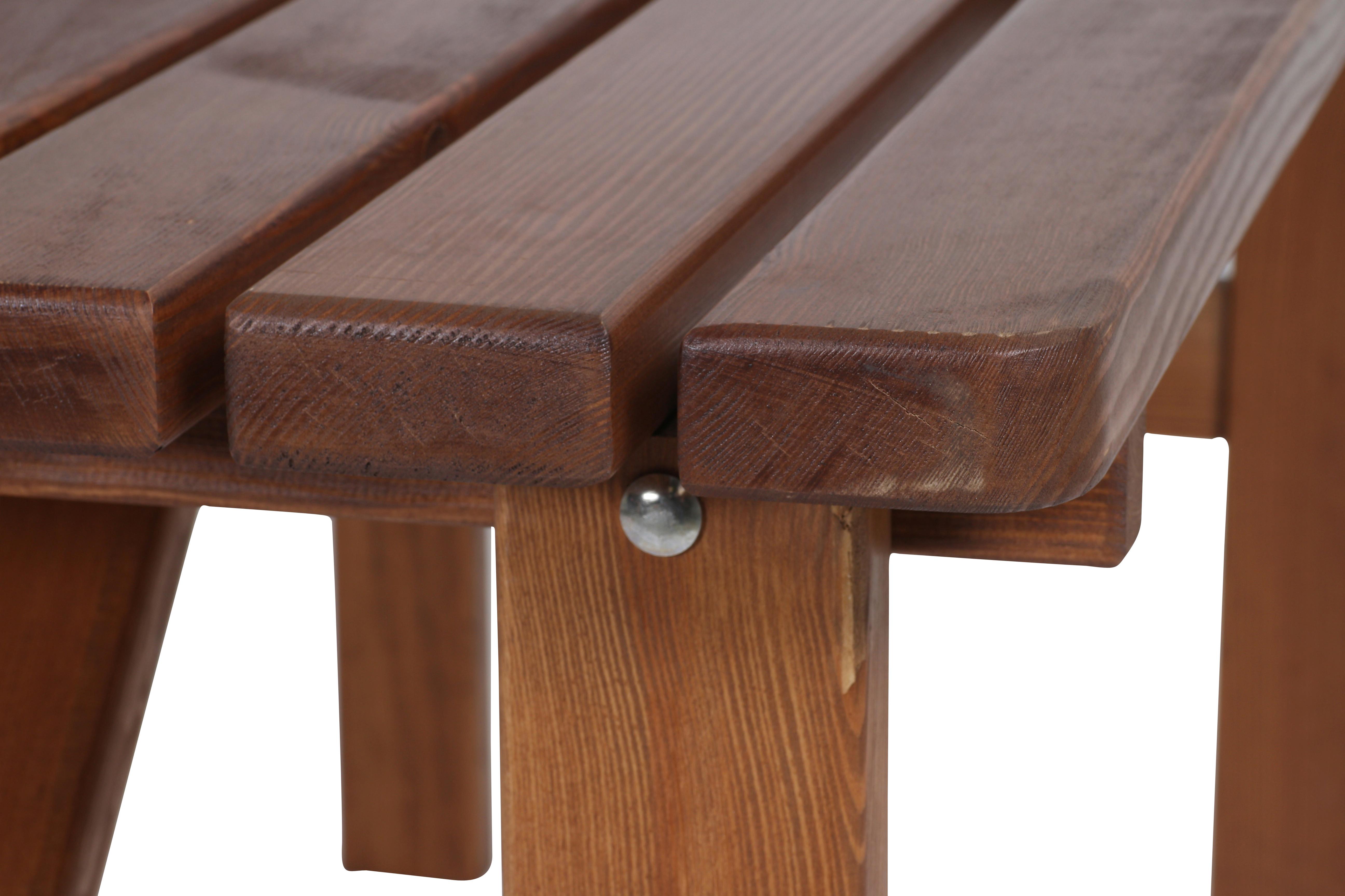 BIERTISCHGARNITUR H32377 - Braun, KONVENTIONELL, Holz - Siena Garden