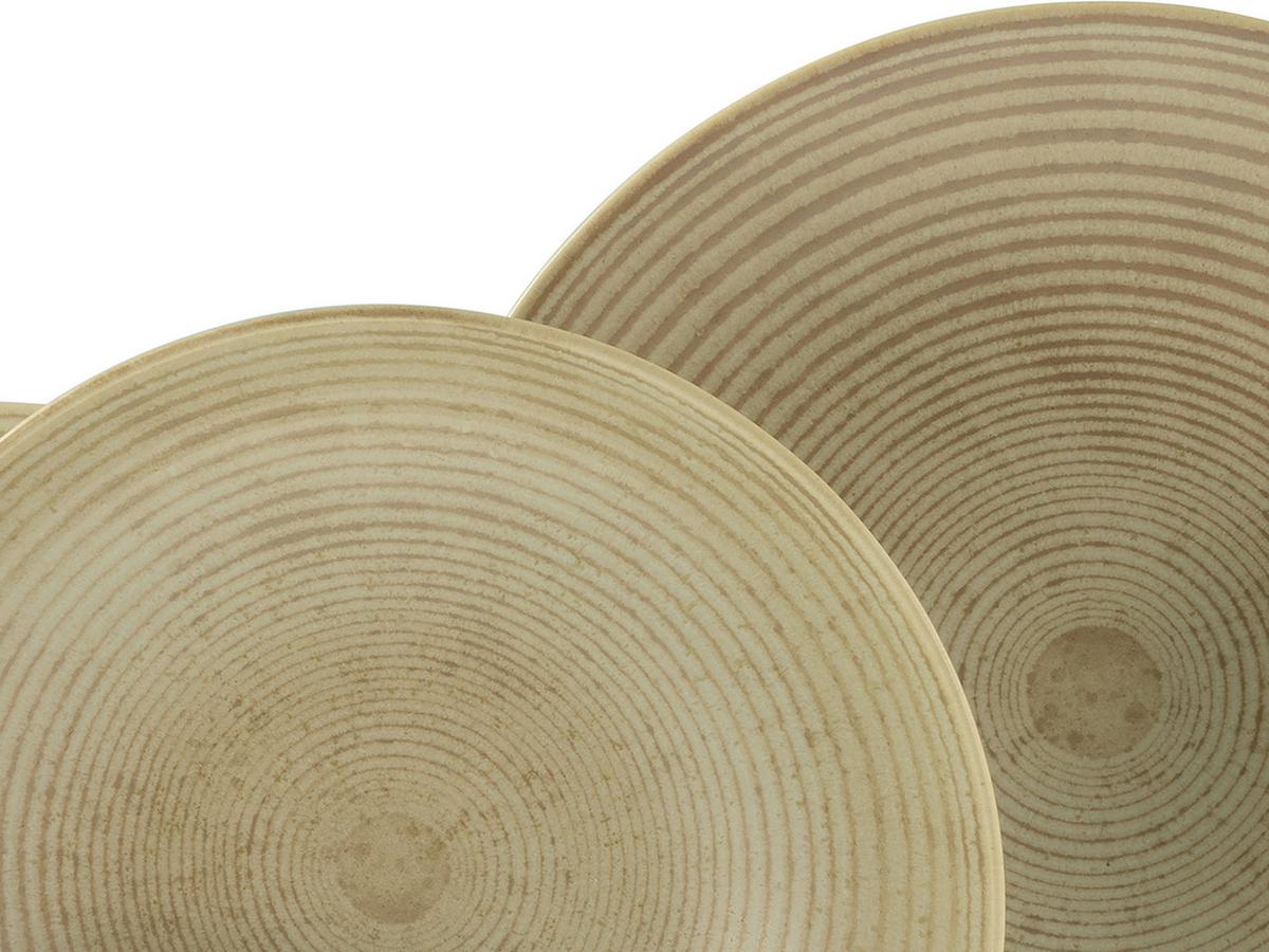 Kombinirani Servis Catania Sand, 16-Delni - peščene barve, Design, keramika - Creatable