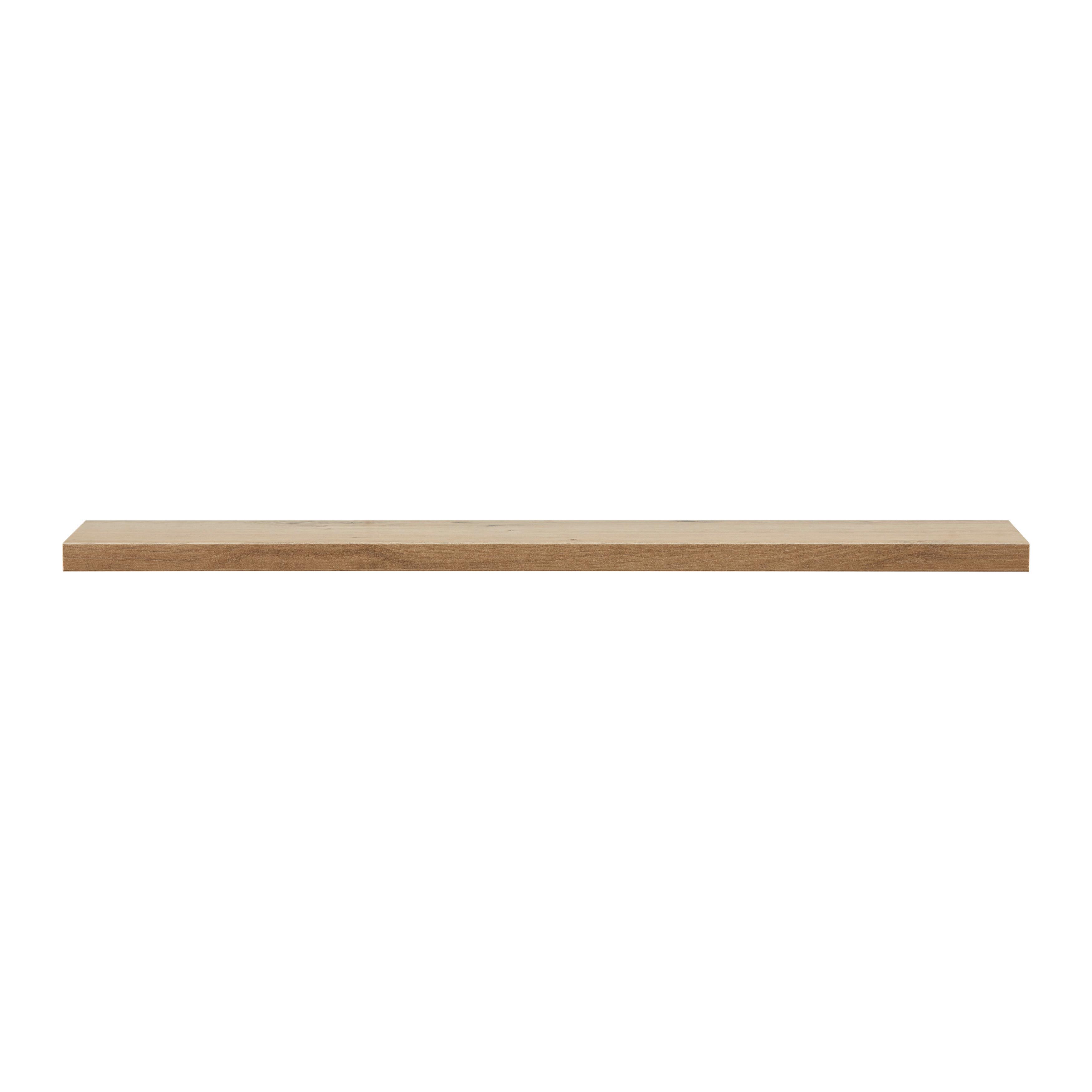 VÄGGHYLLA CHANY ARTISAN -SB- - ek Artisan, Modern, trämaterial (80/1,8/15cm) - Mömax
