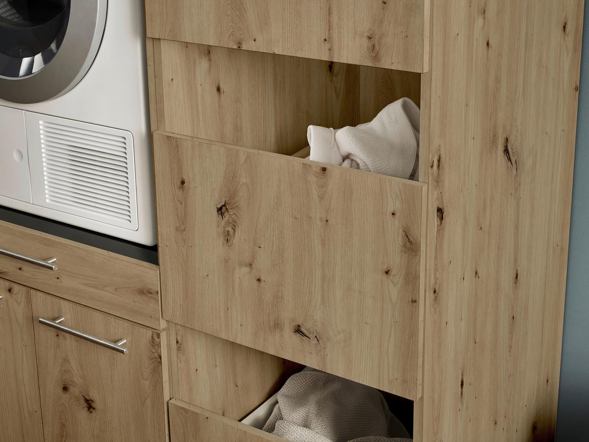 Schrank Aileen in Eiche Artisan - Eiche Artisan, KONVENTIONELL, Holzwerkstoff (50/162/67,5cm) - Mömax