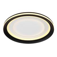 Stropna Led-svetilka Clarino, S Sijalko - črna/bela, Basics, kovina/umetna masa (30/5,5cm) - Globo