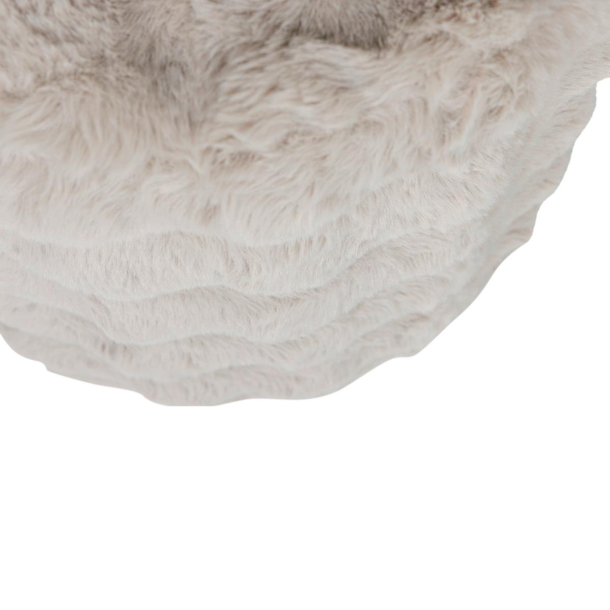 HOCKER Olven Naturfarben B: 46cm - Naturfarben, Design, Textil (46/46/46cm) - Livetastic