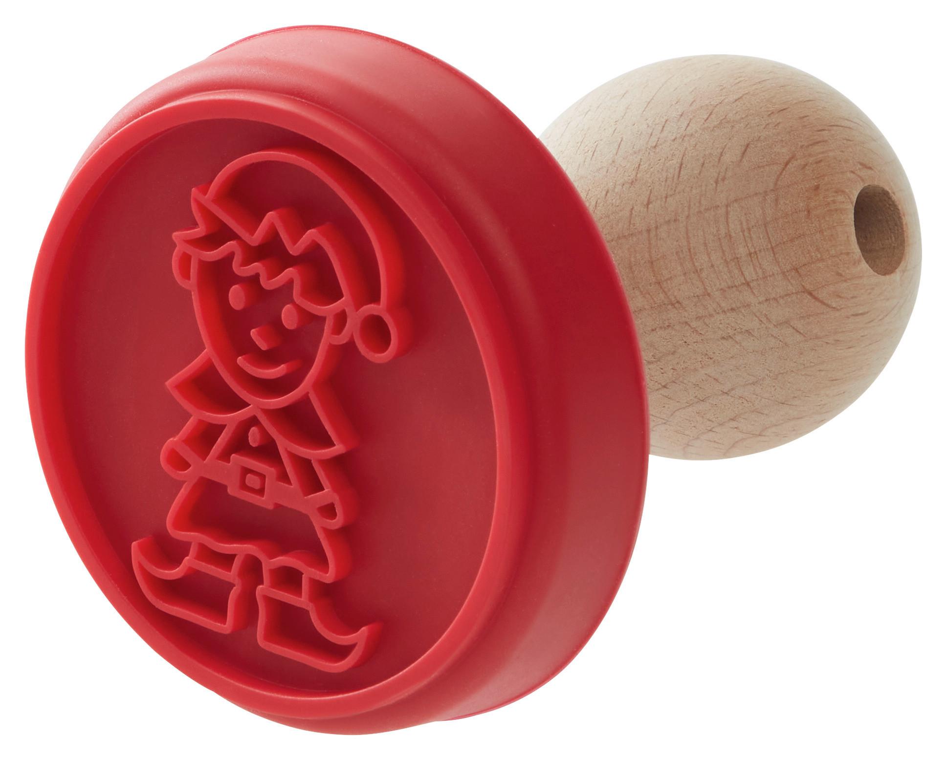 Žig Za Piškote Christmas Fable - rdeča, Konvencionalno, umetna masa/les (10/7,5cm) - Modern Living