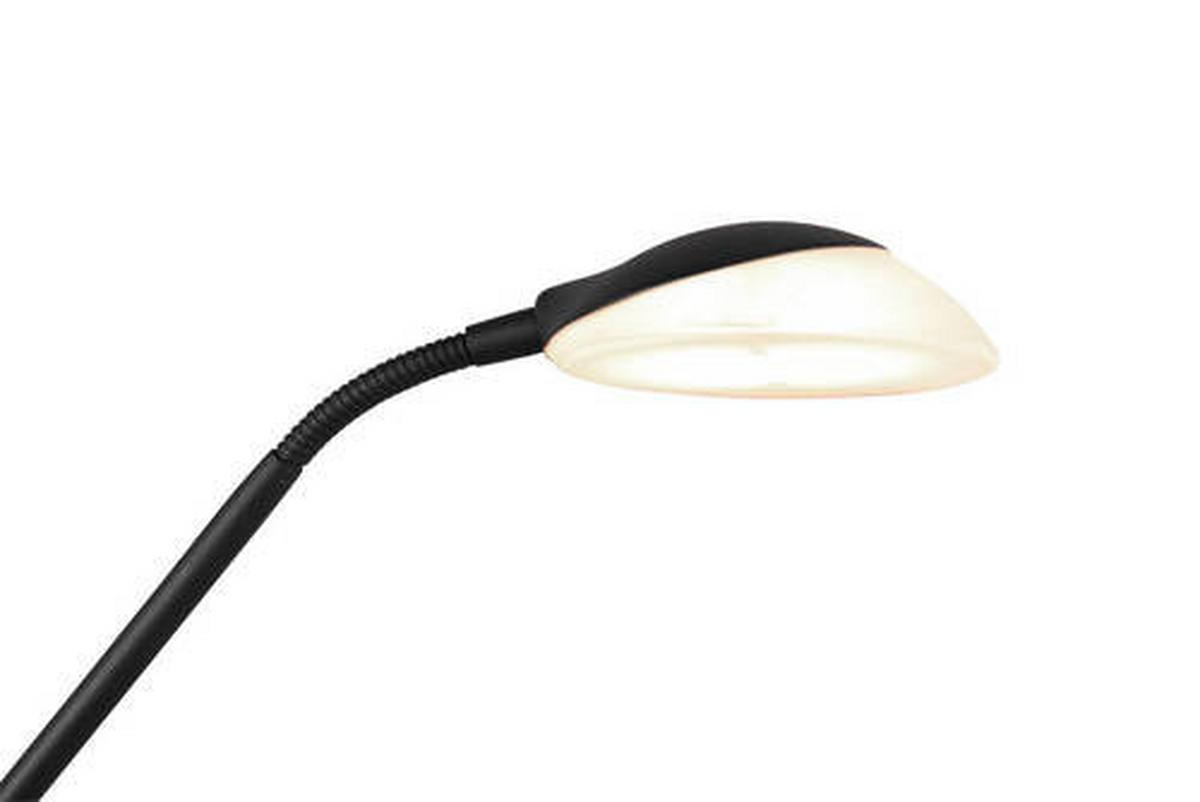 LED-Deckenflutter max. 27 Watt - Schwarz/Weiß, Basics, Glas/Metall (32,5/32,5/180cm)