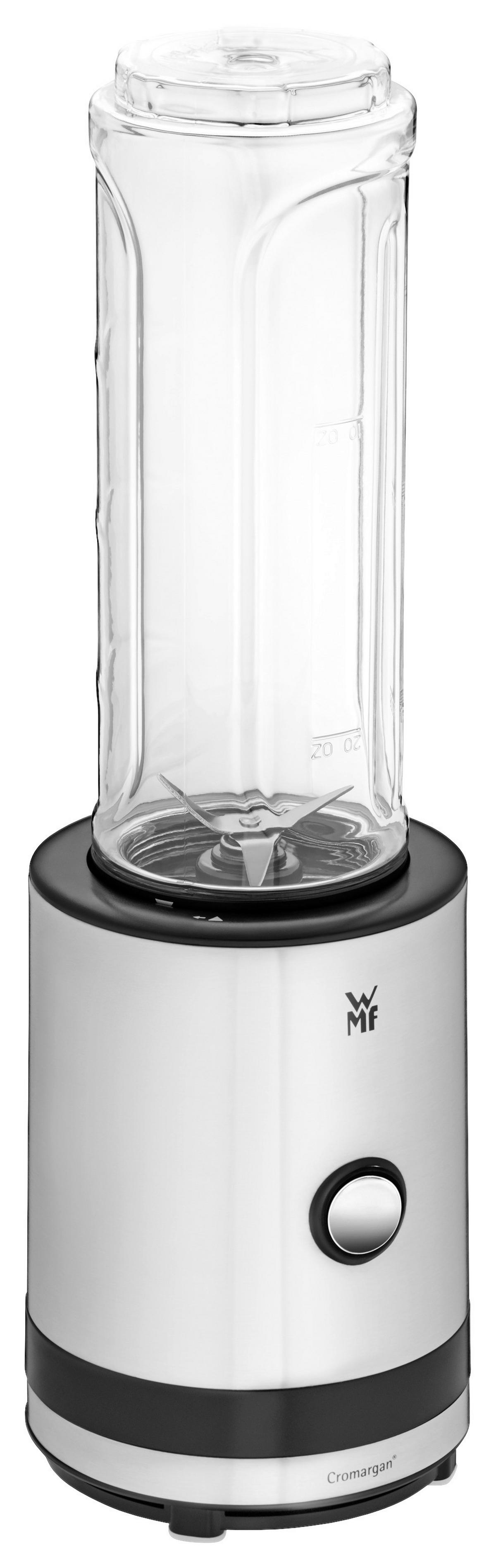 BLENDER DO SMOOTHIE 0416500011 WMF - kolor stalowy, Basics, tworzywo sztuczne/metal (28/11.5/23.4cm) - WMF