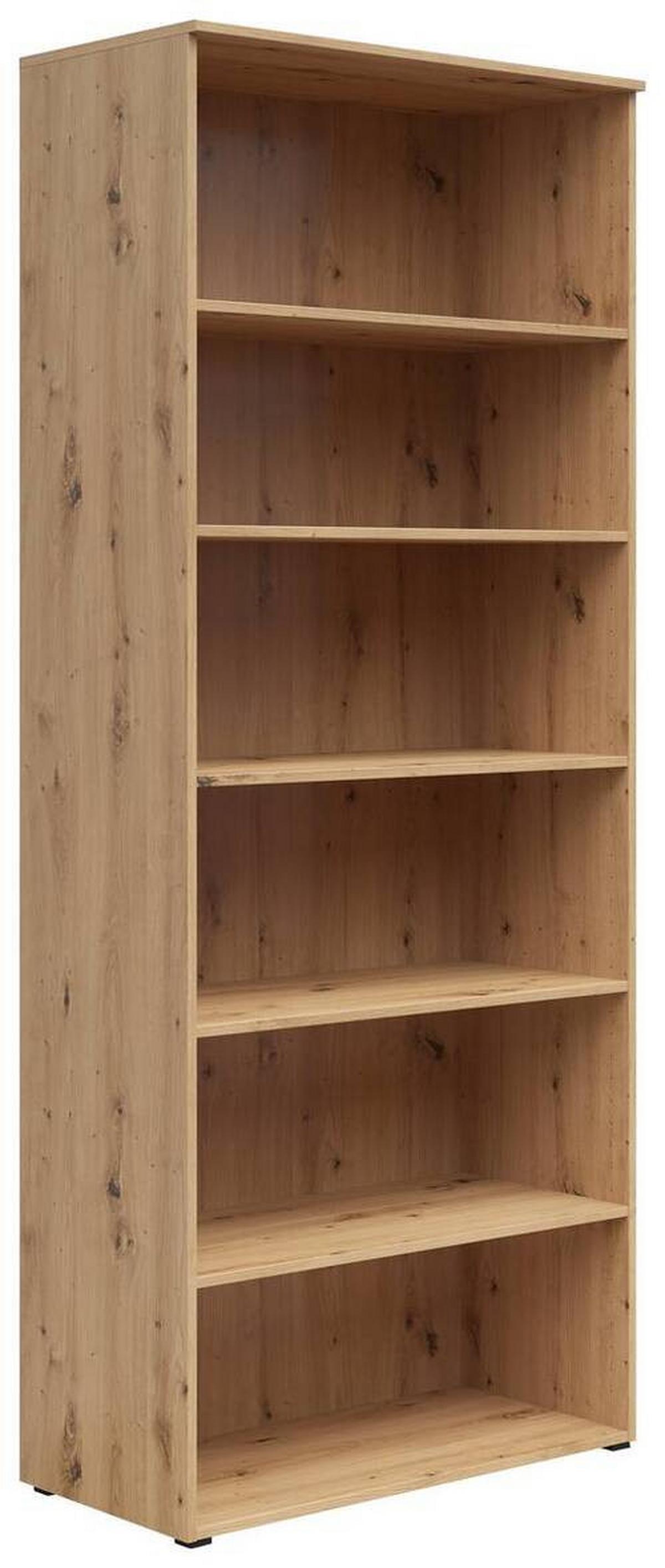 Regal Multistauraum Eiche Artisan - Anthrazit/Eiche Artisan, MODERN, Holzwerkstoff/Kunststoff (80/195/40cm) - Mömax