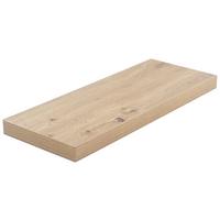 PÓŁKA ŚCIENNA SIMPLE - kolor dębowy, Basics, materiał drewnopochodny (60/3,8/23,5cm) - Boxxx