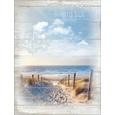 Keilrahmenbild North Sea, ca.77x57x2cm - Türkis/Blau, MODERN, Holz/Papier (77/57/2cm) - MÖMAX modern living