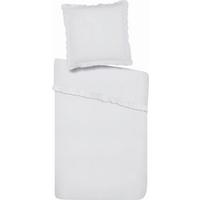POŚCIEL RÜSCHEN - biały, Romantik / Landhaus, tkanina (135/200cm) - Zandiara