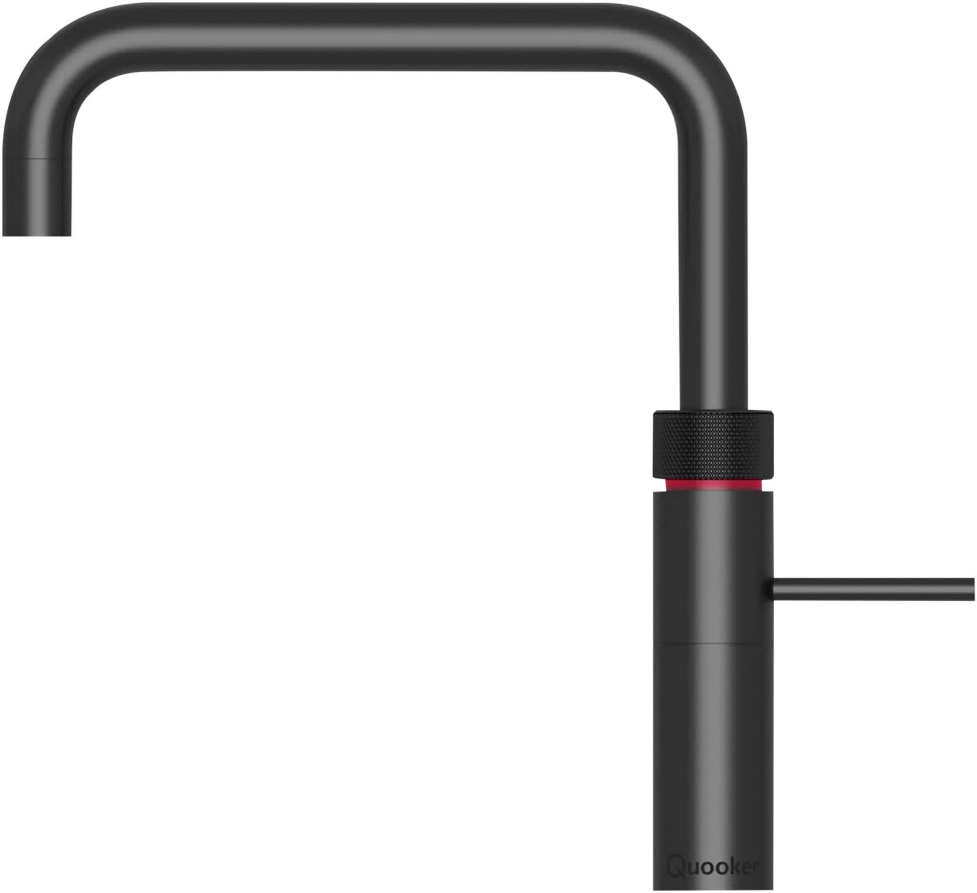 Küchenarmatur FNSBLK - Schwarz, MODERN, Metall (29,1cm) - Quooker