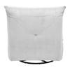 RELAXZETEL ALURA - Crème/Zwart, Modern, Hout/Textiel (90/92/90cm) - Bessagi Home