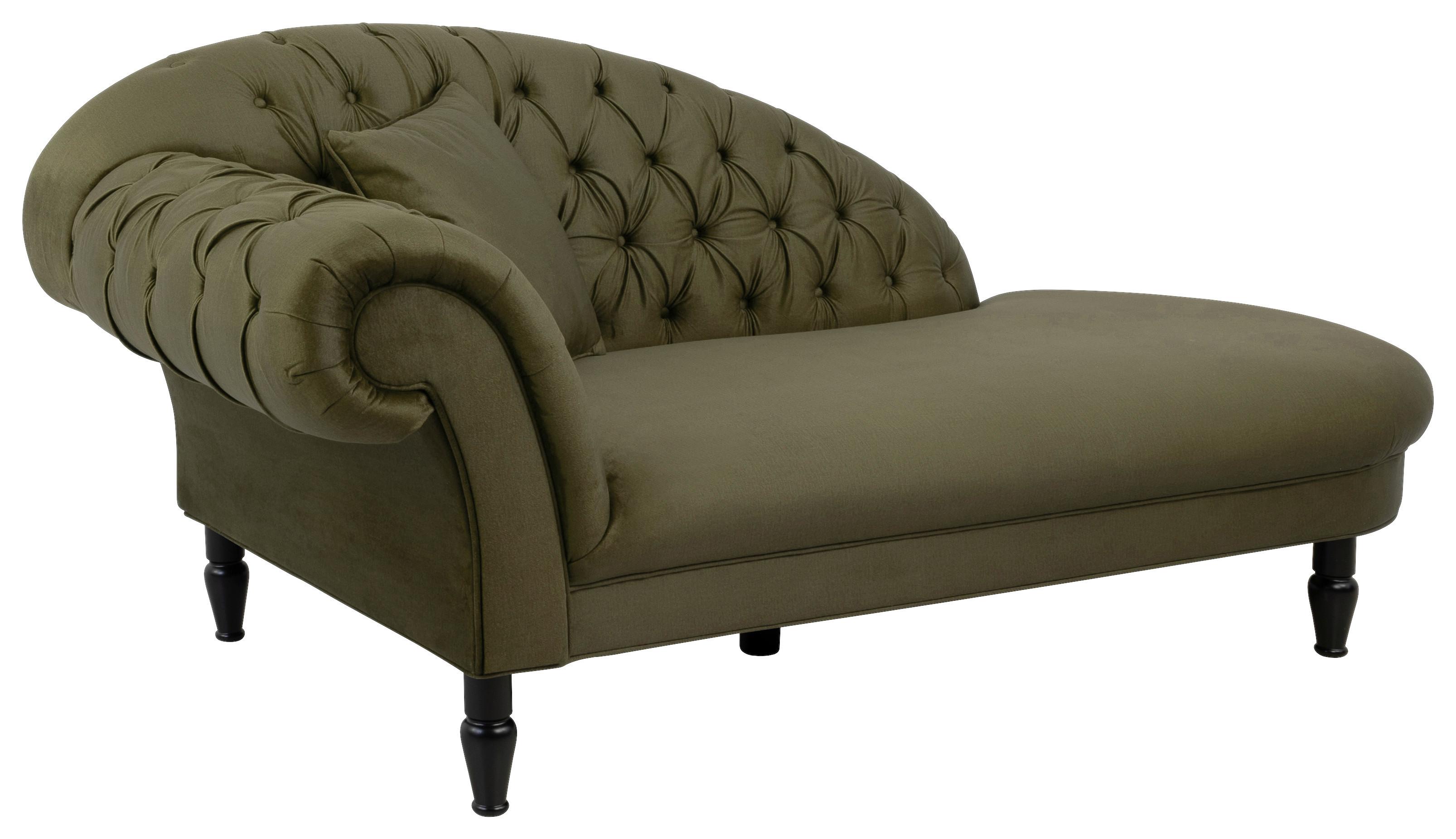 Recamier CUPIDO - măsliniu, Design, textil (216/91/103cm) - Mömax