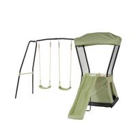 Igralna Hišica Exit Ivy, Zelena - črna/zelena, Konvencionalno, kovina/umetna masa (253/340/216cm) - EXIT Toys