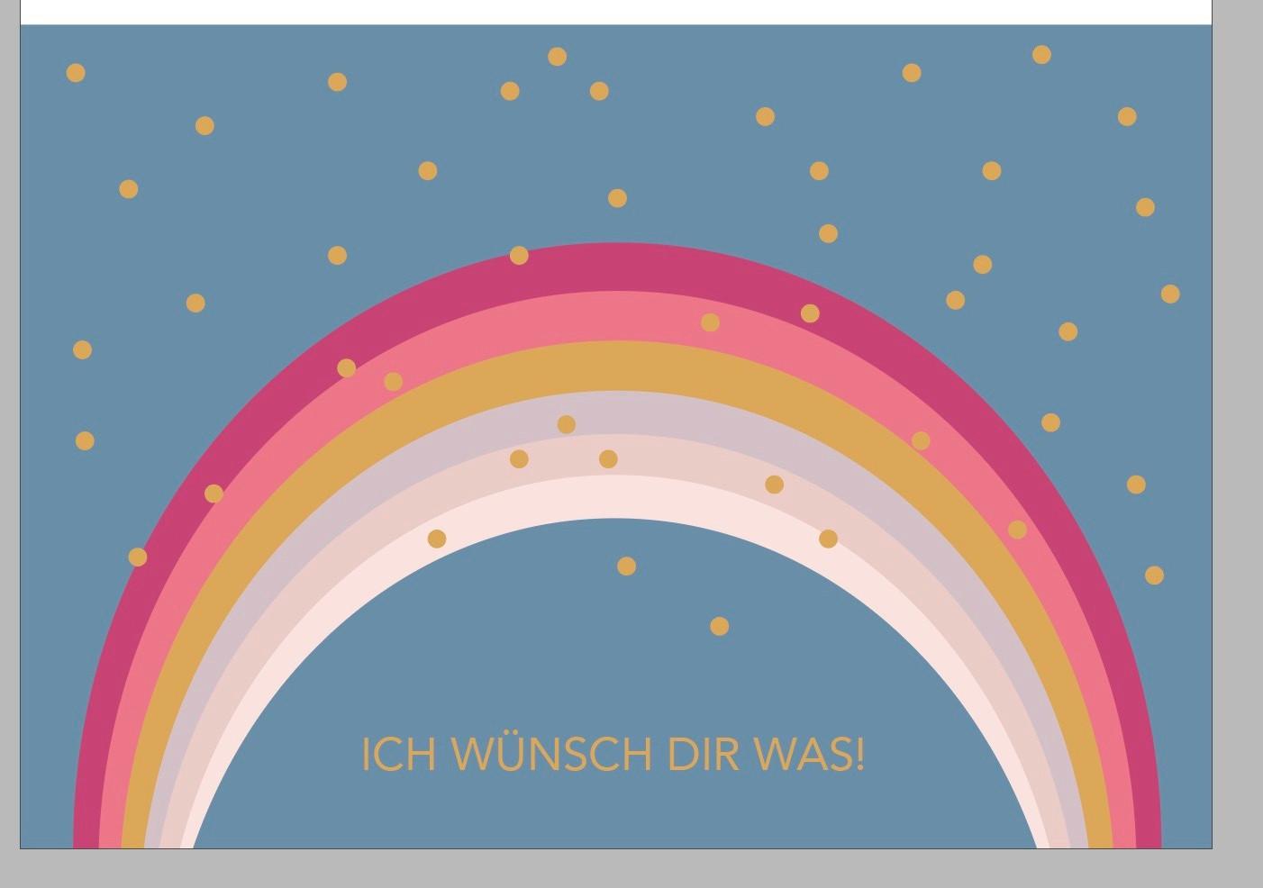 Glückwunschkarte Kupfergold aus Papier - Multicolor, Basics, Papier (24/17,5cm)