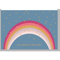 Glückwunschkarte Kupfergold aus Papier - Multicolor, Basics, Papier (24/17,5cm)