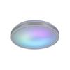 LED-TAKLAMPA FARBI - vit/kromfärg, Modern, metall/plast (38/6cm) - Mömax