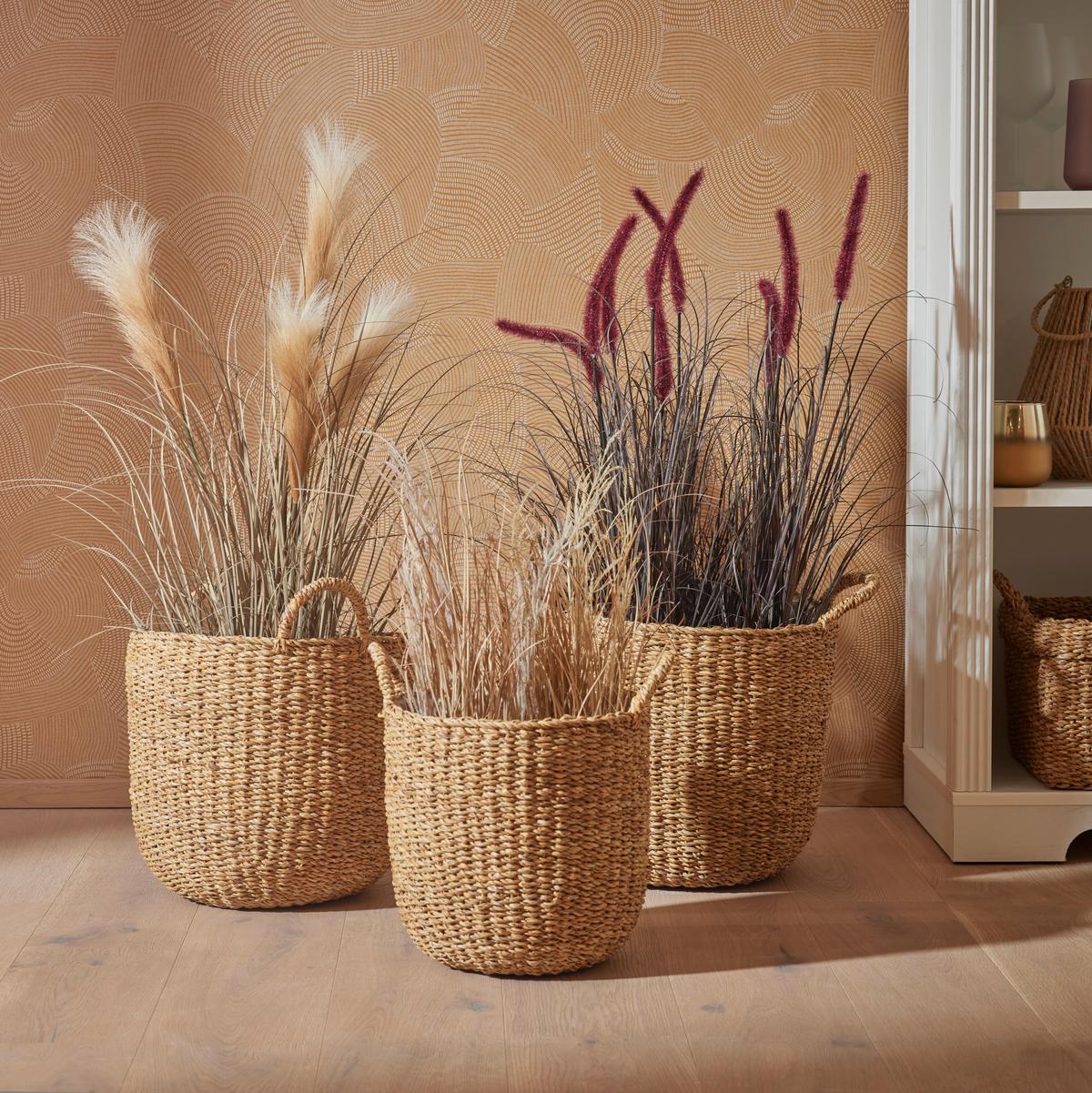 Korb Sophy in Naturfarben - Naturfarben, Lifestyle, Naturmaterialien (30/35cm)