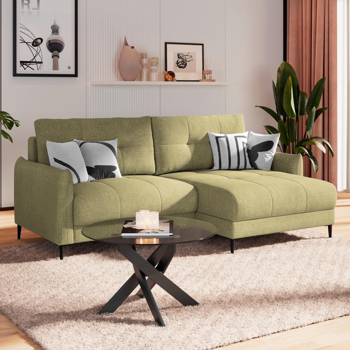 Coltar POLIS - verde deschis, Trend, textil (221/142cm) - Ondega