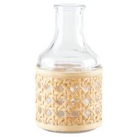 Sticlă decorativă Wien I -Paz- - străveziu/culoare natur, Basics, sticlă/materiale naturale (7/13cm) - Modern Living